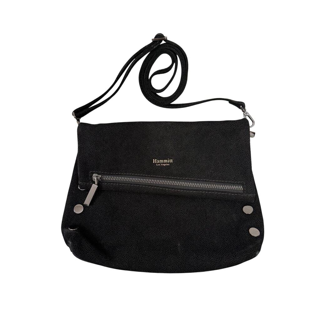 Hammitt Black Red Crossbody Clutch Bag GS